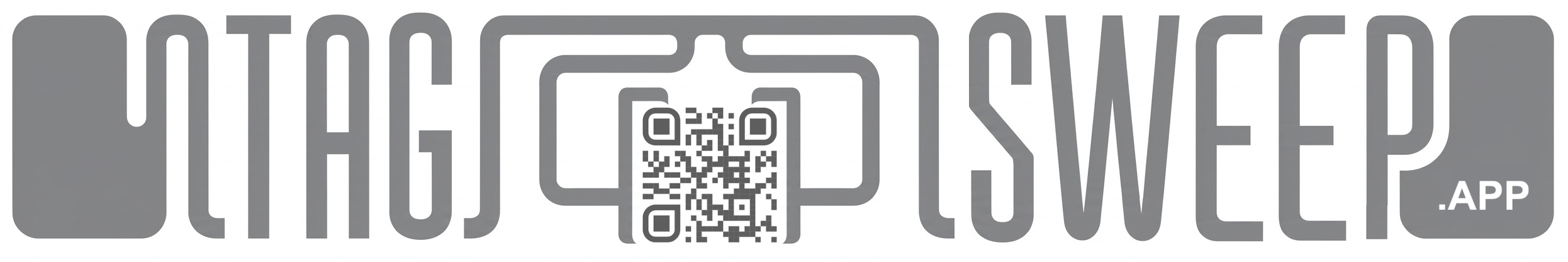 Tag Sweep RFID tag with QR code